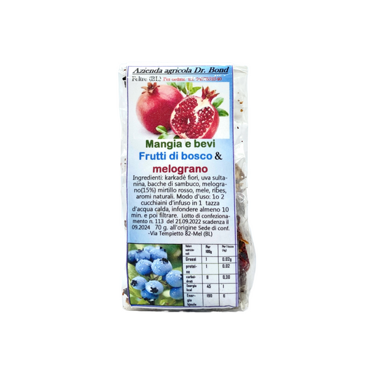 Frutti di bosco e melograno